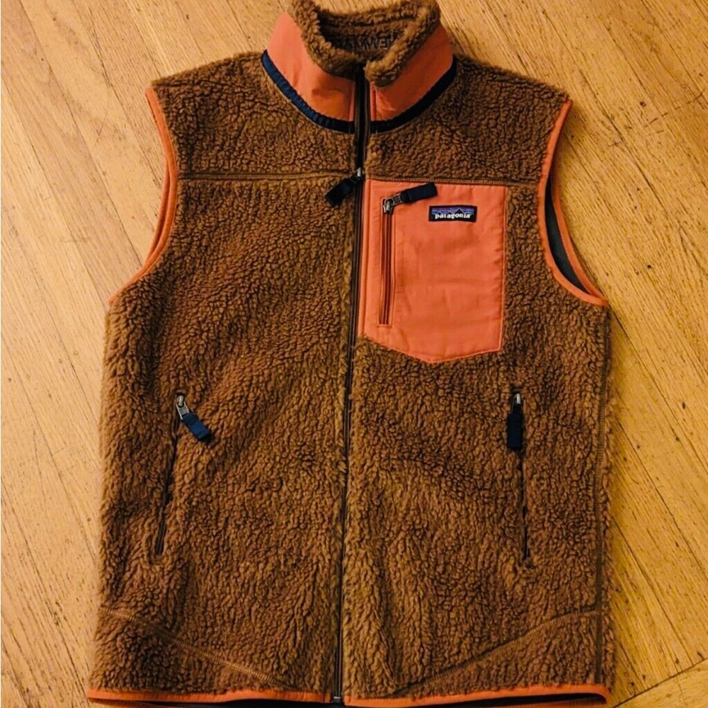 Men’s Large Patagonia Fleece Vest, NWOT